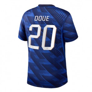 Frankrike Desire Doue #20 Hemmatröja VM 2026 Kortärmad